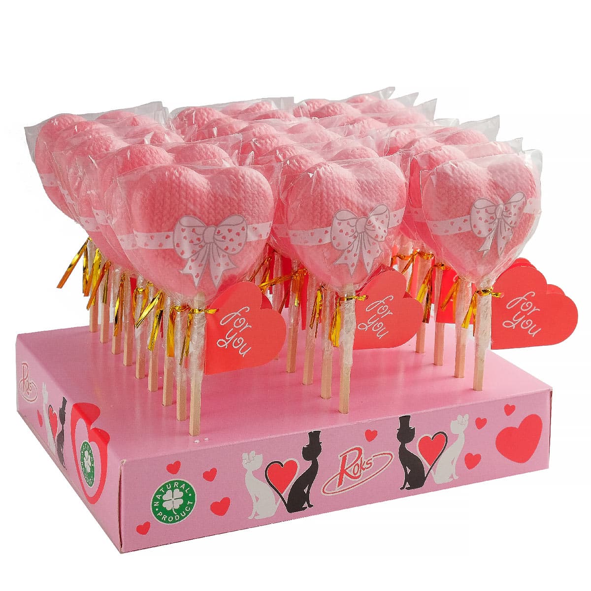 Льодяники Roks "Серце В'язане" (21Н)