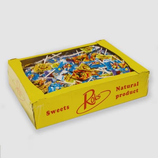 Льодяники ТМ Roks "Пiрати" на паличці (994B)