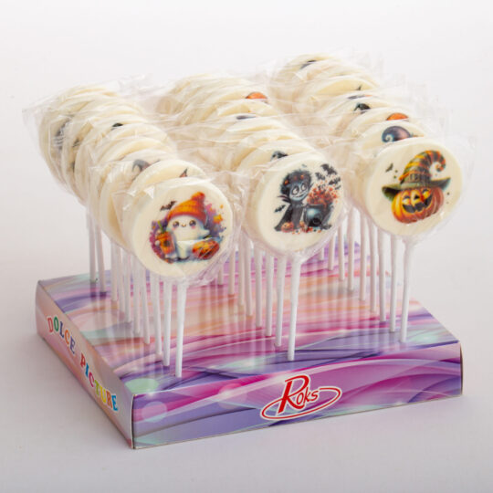 Льодяники DOLCE PICTURE HALLOWEEN на паличці (2X)