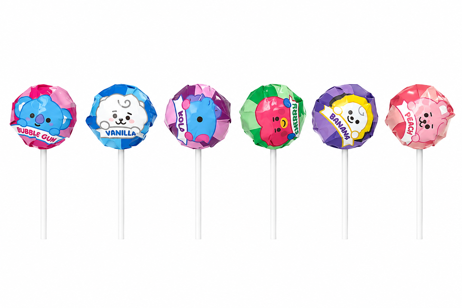 Льодяники Roks "Lolly Fans" на паличці (643) - Зображення 4